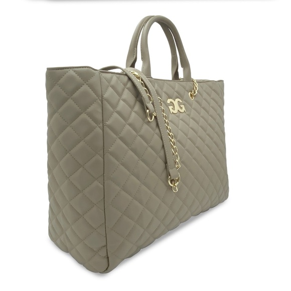 Nude Gilda Paris Large Quilted Travel Tote Bag - Picture 2 of 7